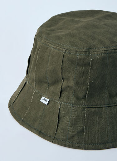 LN-CC® - Vans: Reversible Logo Motif Bucket Hat - Green Vans Reversible Logo Motif Bucket Hat Green van0160013