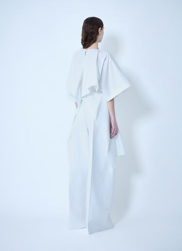 Jacquemus La Tunique Moisson Dress White jac0264008