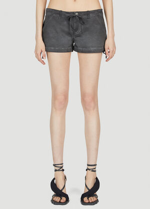 LN-CC® - Guess USA: Washed Shorts - Black Guess USA Washed Shorts Black gue0252003