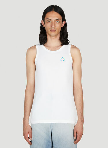 LN-CC® - Botter: Dolphin Tank Top - White Botter Dolphin Tank Top White bot0152007