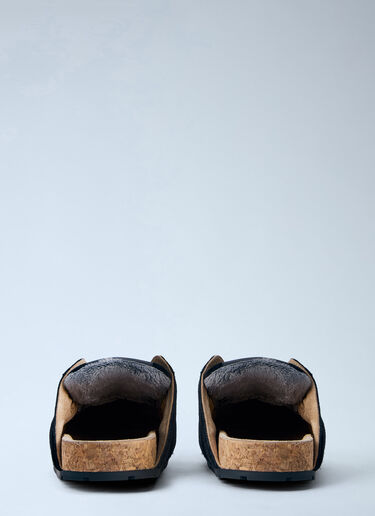 LN-CC® - Balenciaga: Dumbo Mules - Black Balenciaga Dumbo Mules Black bal0163013
