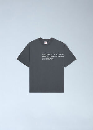 Arsenal x A-COLD-WALL* Logo Motif T-Shirt Grey acw0162011
