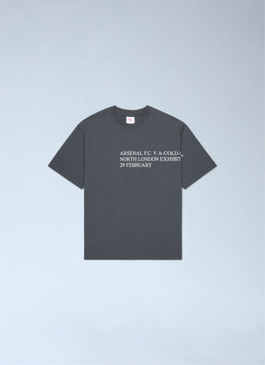 LN-CC® - Arsenal x A-COLD-WALL*: Logo Motif T-Shirt - Grey Arsenal x A-COLD-WALL* Logo Motif T-Shirt Grey acw0162011