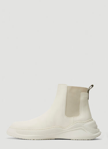 LN-CC® - OAMC: Free Solo Chelsea Boots - White OAMC Free Solo Chelsea Boots White oam0144023