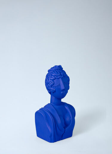 Seletti Magna Graecia Poppea Terracotta Bust Blue wps0692095