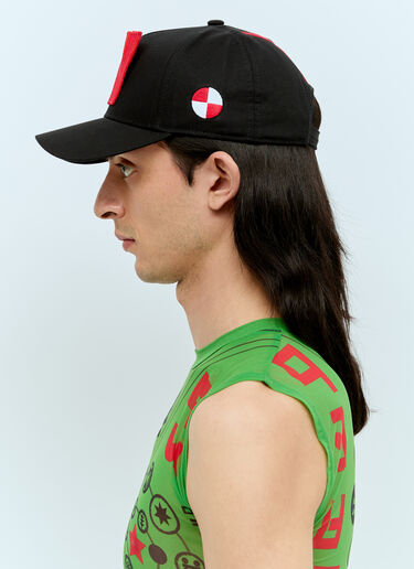 Walter Van Beirendonck W ベースボールキャップ ブラック wlt0156022