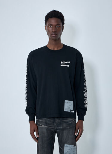 LN-CC® - Yohji Yamamoto: x Neighborhood Long-Sleeve T-Shirt - Black Yohji Yamamoto x Neighborhood Long-Sleeve T-Shirt Black yoy0164015