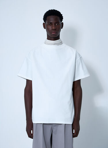 LN-CC® - Maison Margiela: 短袖 T 恤 - 白色 Maison Margiela 短袖 T 恤 白色 mla0160001