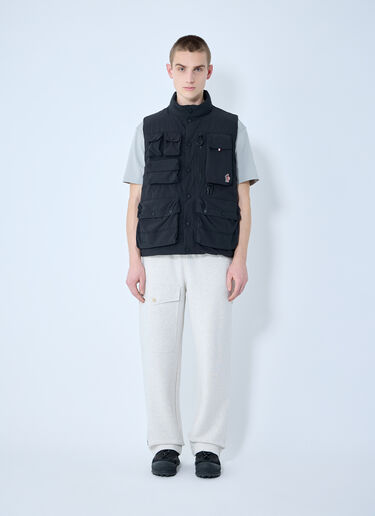 LN-CC® - Moncler Grenoble: Tongass Down Field Vest - Black Moncler Grenoble Tongass Down Field Vest Black mog0159001