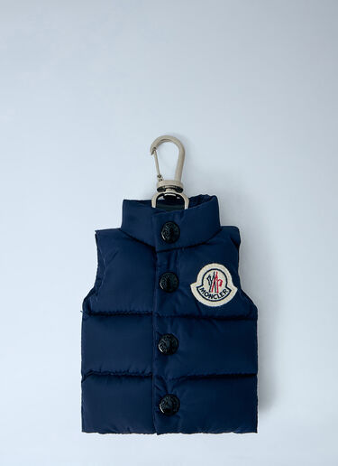 LN-CC® - Moncler: Vest Keyring - Blue Moncler Vest Keyring Blue mon0163053