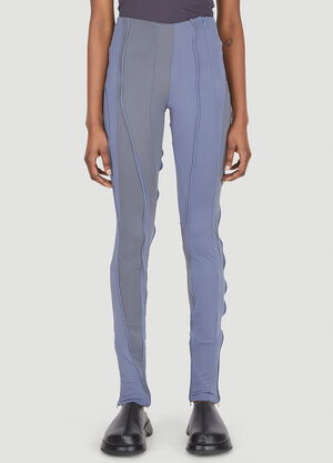 LN-CC® - Mainline:RUS/Fr.CA/DE: Two-Tone Panelled Pants - Purple Mainline:RUS/Fr.CA/DE Two-Tone Panelled Pants Purple mai0246003