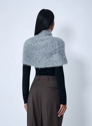 LN-CC® - TOTEME: Funnel Neck Warmer - Grey TOTEME Funnel Neck Warmer Grey tot0263090