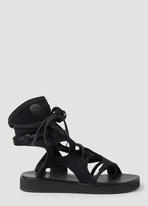 LN-CC® - Ottolinger: Strappy Sandals - Black Ottolinger Strappy Sandals Black ott0251024