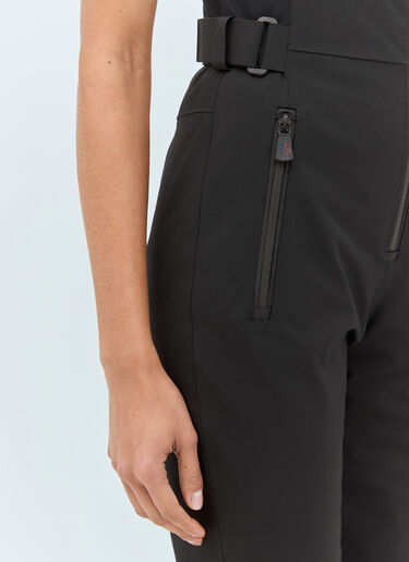 LN-CC® - Moncler Grenoble: Padded Ski Bib - Black Moncler Grenoble Padded Ski Bib Black mog0258006