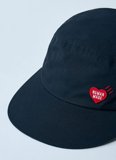 LN-CC® - HUMAN MADE: Logo Motif Baseball Cap - Navy HUMAN MADE Logo Motif Baseball Cap Navy hmd0161011