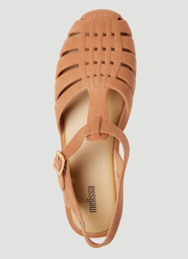 LN-CC® - Melissa: Possession Velvet Sandals - Camel Melissa Possession Velvet Sandals Camel mls0254004