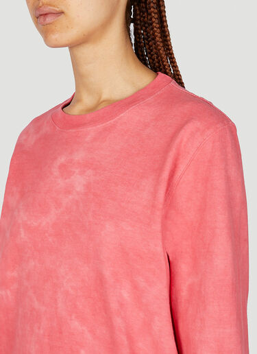 LN-CC® - NOTSONORMAL: Splashed Long Sleeve T-Shirt - Red NOTSONORMAL Splashed Long Sleeve T-Shirt Red nsm0351022
