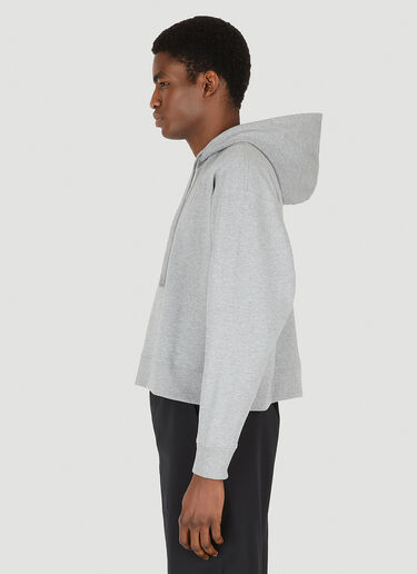 LN-CC® - More Joy: Cropped Hooded Sweatshirt - Light Grey More Joy Cropped Hooded Sweatshirt Light Grey mjy0347015