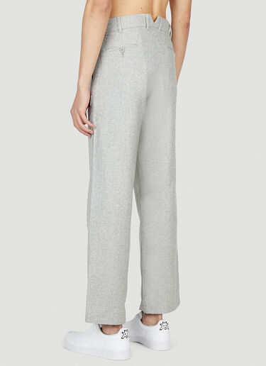 LN-CC® - Saintwoods: Patch Wool Pants - Grey Saintwoods Patch Wool Pants Grey swo0151008