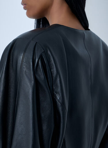 Chloé Cropped Collarless Jacket Black chl0263046