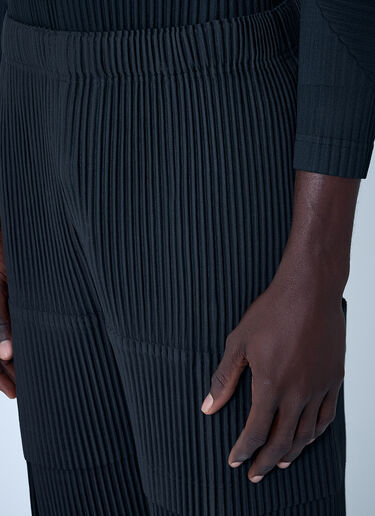 LN-CC® - Homme Plissé Issey Miyake: 멀티 포켓 플리츠 팬츠 - 그레이 Homme Plissé Issey Miyake 멀티 포켓 플리츠 팬츠 그레이 hmp0162008