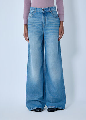 Chloé High-Rise Denim Jeans Blue chl0263044