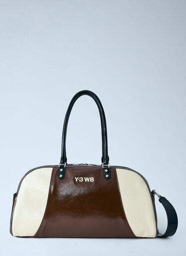 LN-CC® - Y-3 X WB: Bowling Bag - Brown Y-3 X WB Bowling Bag Brown ywb0364003