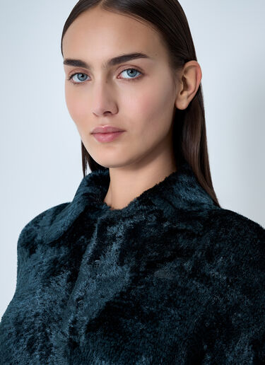 LN-CC® - Lacoste: Velour Polo Sweater - Navy Lacoste Velour Polo Sweater Navy lac0262004