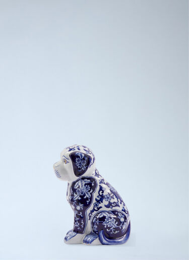 LN-CC® - POLSPOTTEN: Porcelain Canine Figurine - Blue POLSPOTTEN Porcelain Canine Figurine Blue wps0691988