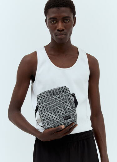 LN-CC® - Bao Bao Issey Miyake: Voyager One-Tone Shoulder Bag - Grey Bao Bao Issey Miyake Voyager One-Tone Shoulder Bag Grey bao0157001