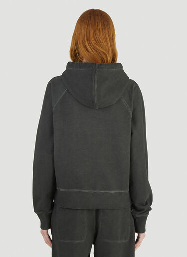 LN-CC® - Helmut Lang: Classic Hooded Sweatshirt - Grey Helmut Lang Classic Hooded Sweatshirt Grey hlm0244011