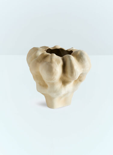 L'Objet Timna Short Vase Beige wps0691611