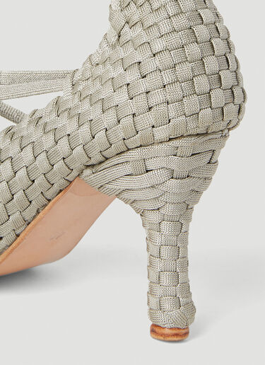 LN-CC® - Isa Boulder: Weavestrap Heels - Silver Isa Boulder Weavestrap Heels Silver isa0251013