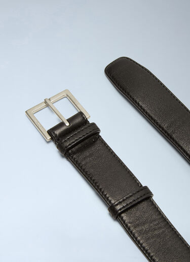 LN-CC® - Saint Laurent: Logo Monogram Belt Bag - Black Saint Laurent Logo Monogram Belt Bag Black sla0138034