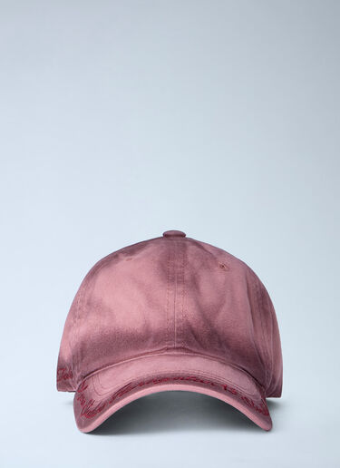 LN-CC® - Acne Studios: Washed Baseball Cap - Pink Acne Studios Washed Baseball Cap Pink acn0263021