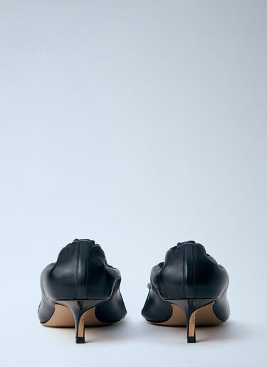 LN-CC® - Jacquemus: The Low Sandals - Black Jacquemus The Low Sandals Black jac0264037