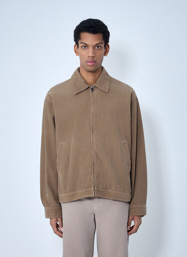 LN-CC® - The Row: Noggu Jacket - Brown The Row Noggu Jacket Brown row0163003
