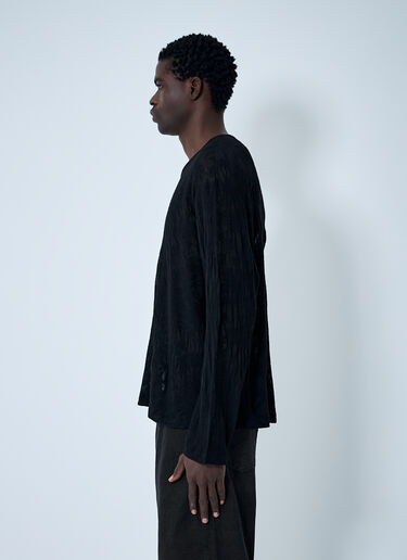 Our Legacy Double Lock U Sweater Black our0163003
