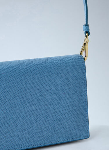 Prada Saffiano Leather Mini Bag Light Blue pra0264204