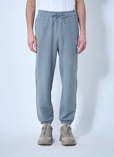 LN-CC® - Moncler x FRGMT Hiroshi Fujiwara: Logo Patch Track Pants - Charcoal Moncler x FRGMT Hiroshi Fujiwara Logo Patch Track Pants Charcoal mfr0160059