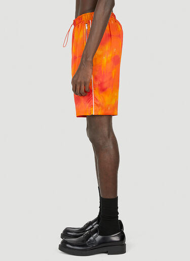LN-CC® - Ahluwalia: Bassar Running Shorts - Orange Ahluwalia Bassar Running Shorts Orange ahl0352002