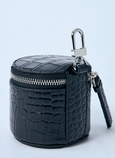 LN-CC® - TOTEME: Croc-Embossed Jewelry Box - Black TOTEME Croc-Embossed Jewelry Box Black tot0261032