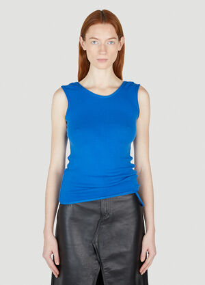 LN-CC® - Mainline:RUS/Fr.CA/DE: Asymmetric Tank Top - Blue Mainline:RUS/Fr.CA/DE Asymmetric Tank Top Blue mai0352004