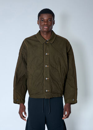 Nike by Yaku Re-Create Chore Jacket Khaki nik0165004