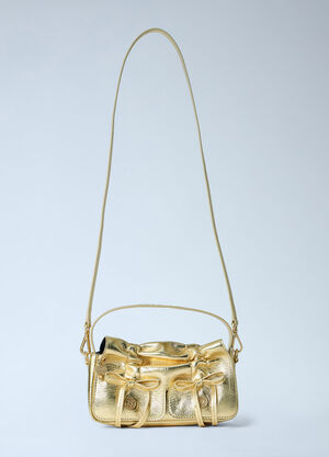 Acne Studios Micro Multipocket Crossbody Bag Gold acn0263014