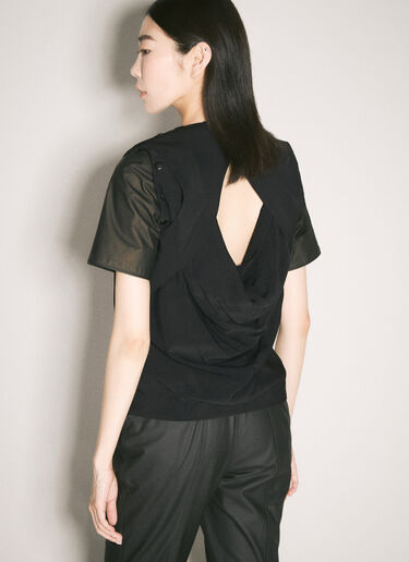 ECCO.Kollektive x Kiko Kostadinov エーロブラウス  ブラック atk0258007
