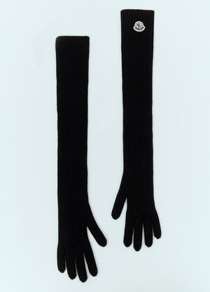 Moncler ウールニットグローブ ブラック mon0257036