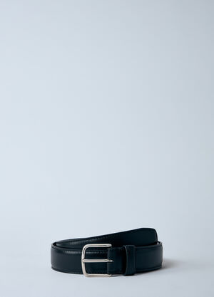 The Row Classic Leather Belt Black row0260043