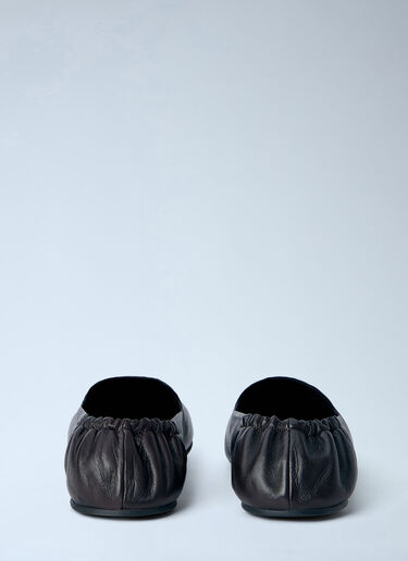 LN-CC® - The Row: Casa Slippers - Dark Brown The Row Casa Slippers Dark Brown row0265018