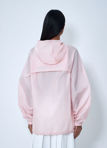 LN-CC® - Prada: Re-Nylon Hooded Windbreaker Jacket - Grey Prada Re-Nylon Hooded Windbreaker Jacket Grey pra0264032